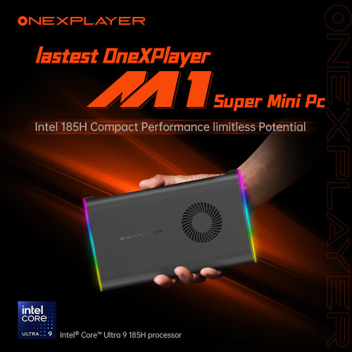 Мини-компьютер - OneXPlayer M1 -  Mini PC with intel Core Ultra 9 185H+512GB